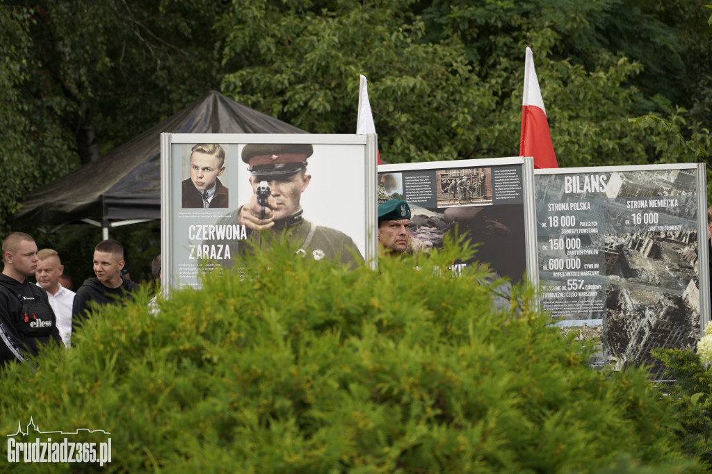 Grudziądz oddał hołd Bohaterom. Obchody 81. rocznicy Powstania Warszawskiego