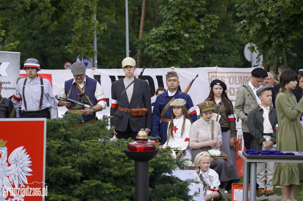 Grudziądz oddał hołd Bohaterom. Obchody 81. rocznicy Powstania Warszawskiego