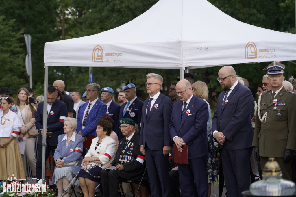 Grudziądz oddał hołd Bohaterom. Obchody 81. rocznicy Powstania Warszawskiego