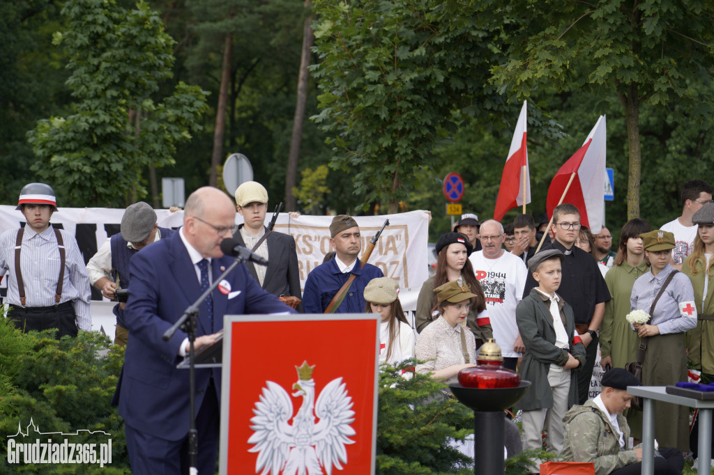 Grudziądz oddał hołd Bohaterom. Obchody 81. rocznicy Powstania Warszawskiego