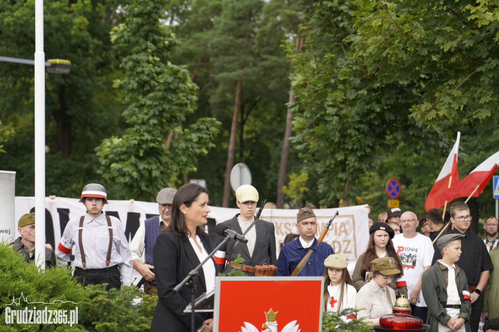 Grudziądz oddał hołd Bohaterom. Obchody 81. rocznicy Powstania Warszawskiego