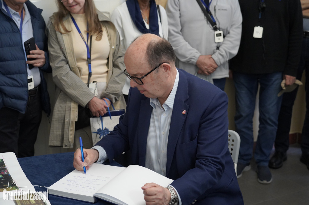 Potomkowie Ludwika Rydygiera odwiedzili Chełmno i rodzinny Dusocin