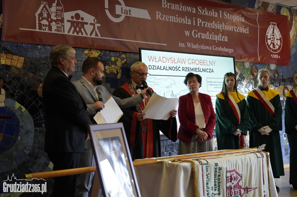 Święto grudziądzkiego rzemiosła! Szkoła branżowa z nowym patronem i sztandarem