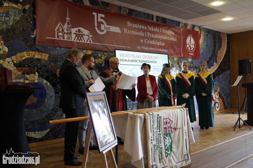 Święto grudziądzkiego rzemiosła! Szkoła branżowa z nowym patronem i sztandarem