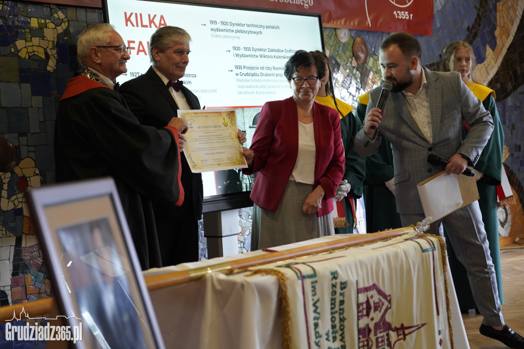 Święto grudziądzkiego rzemiosła! Szkoła branżowa z nowym patronem i sztandarem
