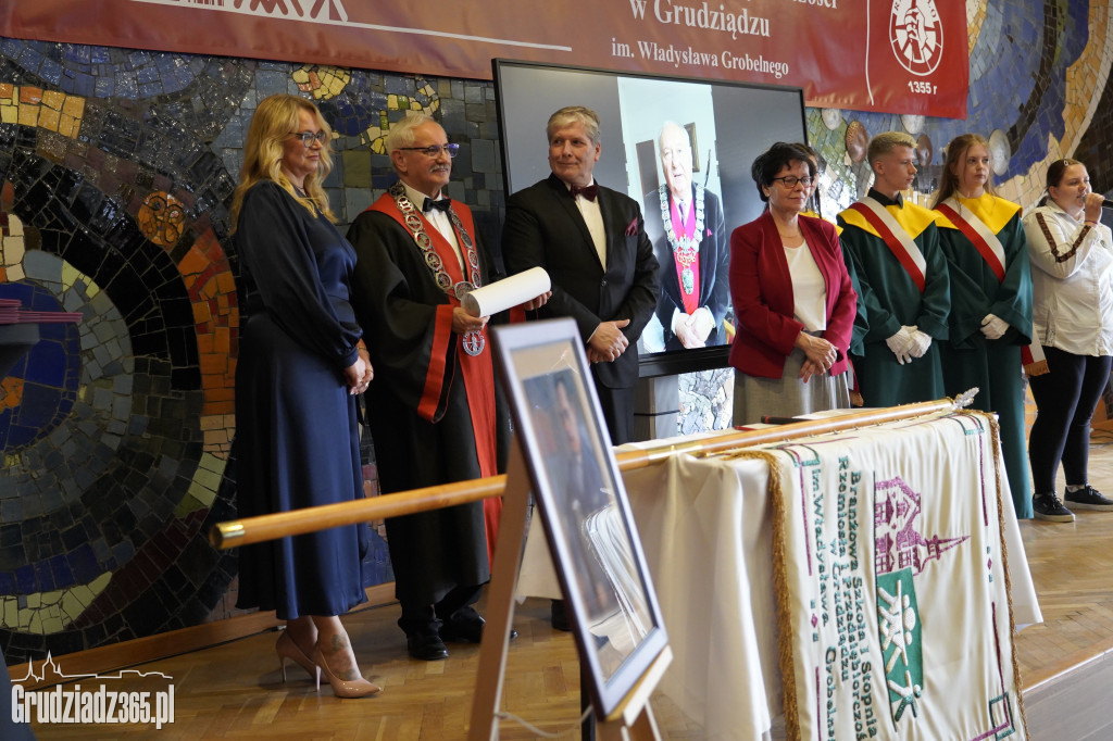 Święto grudziądzkiego rzemiosła! Szkoła branżowa z nowym patronem i sztandarem