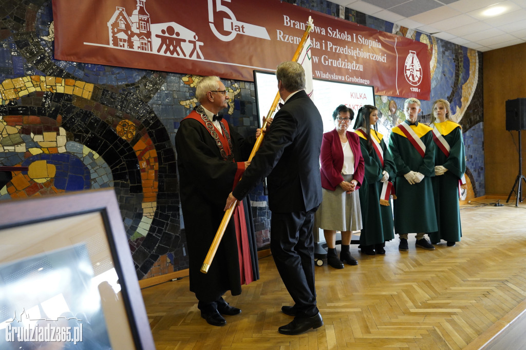 Święto grudziądzkiego rzemiosła! Szkoła branżowa z nowym patronem i sztandarem