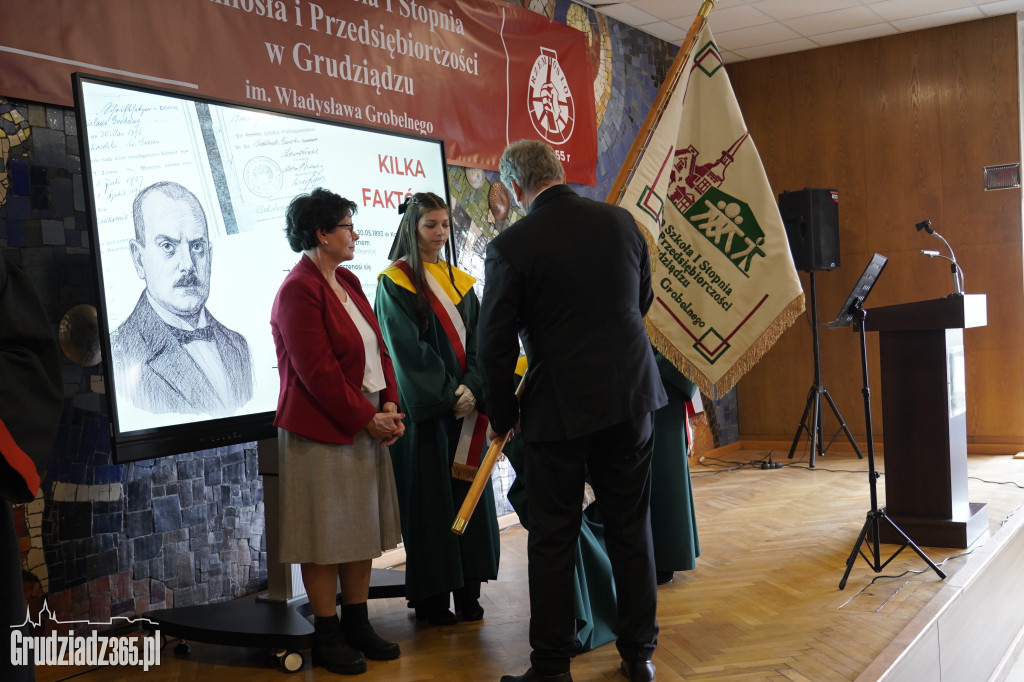 Święto grudziądzkiego rzemiosła! Szkoła branżowa z nowym patronem i sztandarem