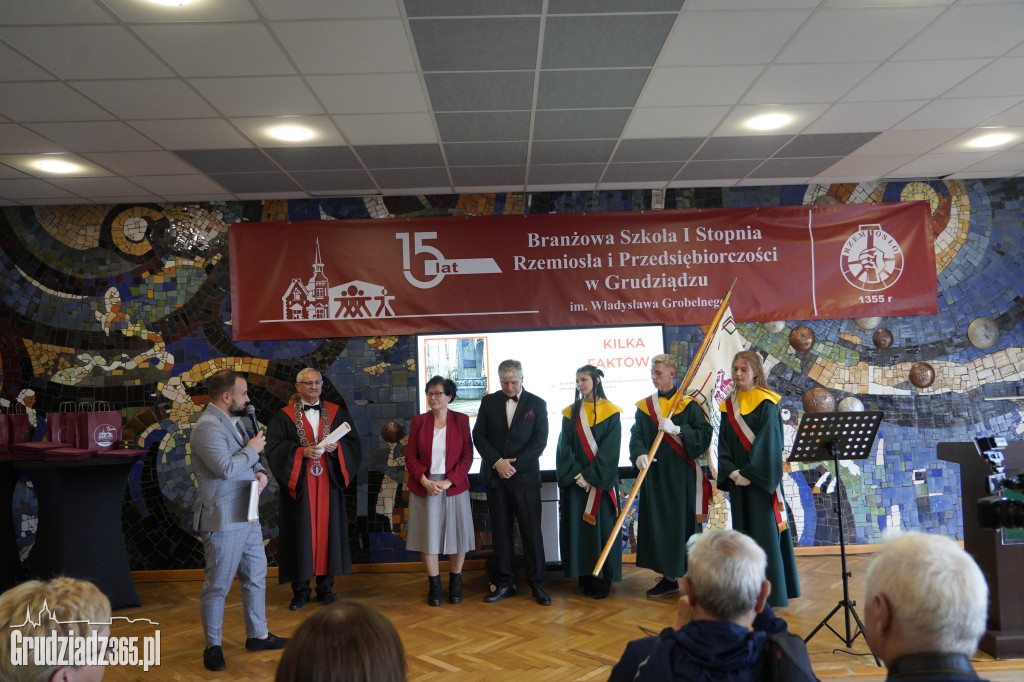 Święto grudziądzkiego rzemiosła! Szkoła branżowa z nowym patronem i sztandarem
