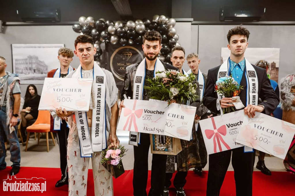 Sukces grudziądzanina! Dawid Werbanowski zdobył ogólnopolski tytuł Mister of Model