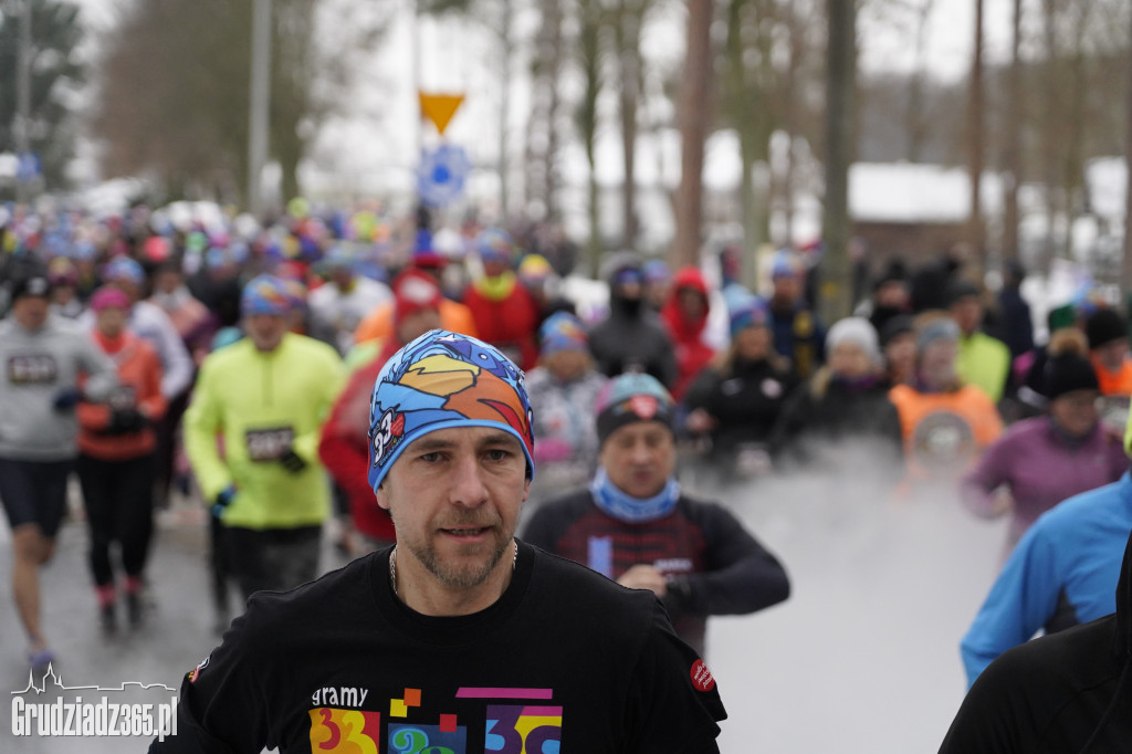 34. Finał WOŚP w Grudziądzu - bieg WOŚP, Rudnik