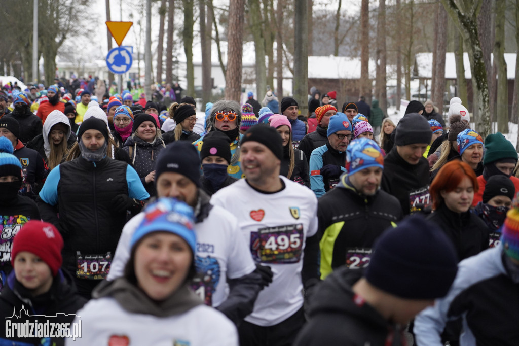 34. Finał WOŚP w Grudziądzu - bieg WOŚP, Rudnik