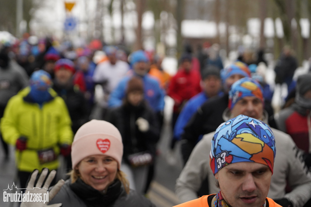 34. Finał WOŚP w Grudziądzu - bieg WOŚP, Rudnik
