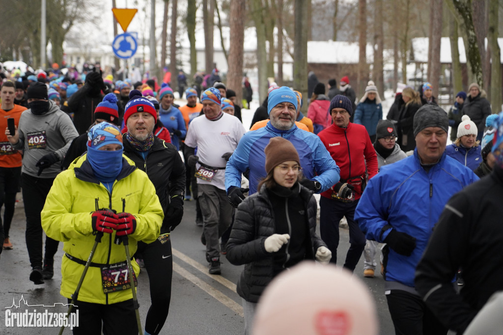 34. Finał WOŚP w Grudziądzu - bieg WOŚP, Rudnik