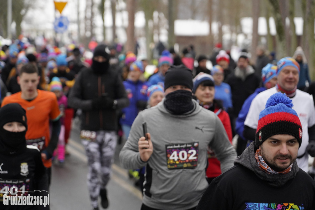 34. Finał WOŚP w Grudziądzu - bieg WOŚP, Rudnik