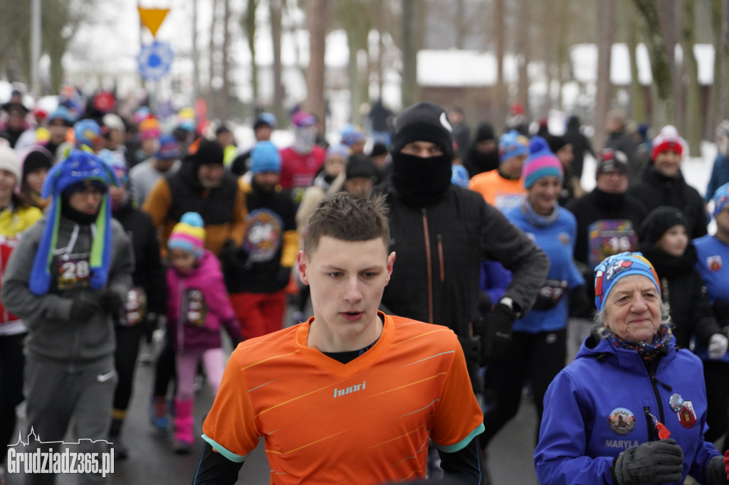 34. Finał WOŚP w Grudziądzu - bieg WOŚP, Rudnik