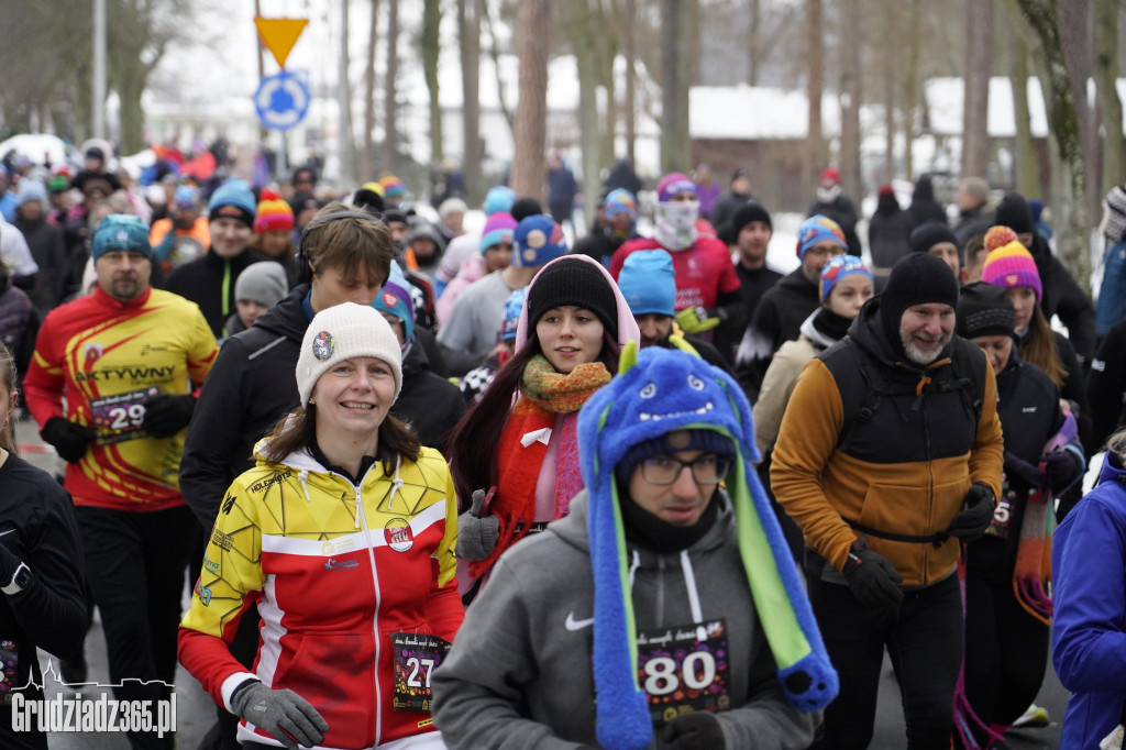 34. Finał WOŚP w Grudziądzu - bieg WOŚP, Rudnik