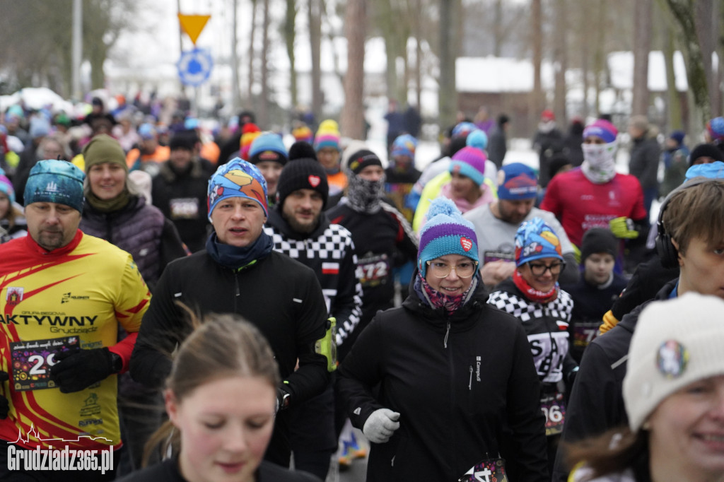 34. Finał WOŚP w Grudziądzu - bieg WOŚP, Rudnik