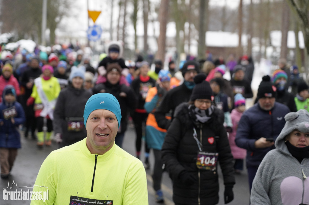 34. Finał WOŚP w Grudziądzu - bieg WOŚP, Rudnik