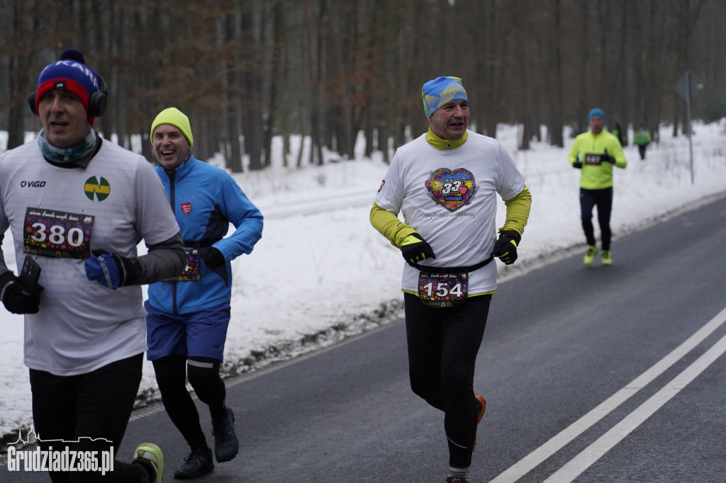 34. Finał WOŚP w Grudziądzu - bieg WOŚP, Rudnik