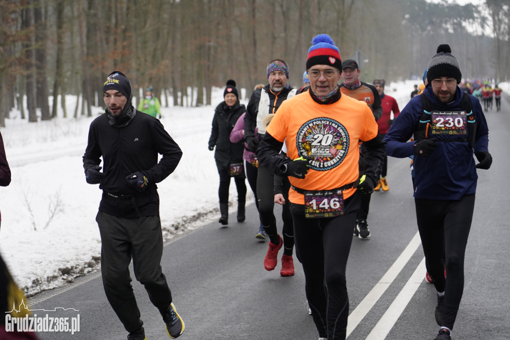 34. Finał WOŚP w Grudziądzu - bieg WOŚP, Rudnik