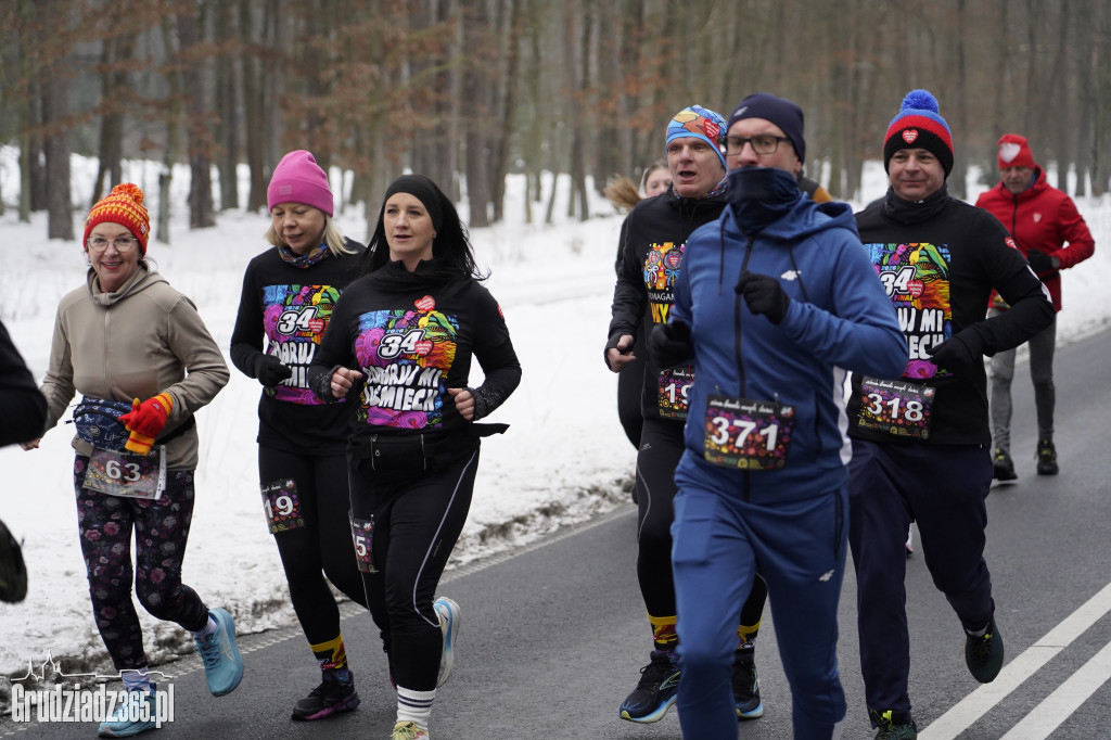 34. Finał WOŚP w Grudziądzu - bieg WOŚP, Rudnik