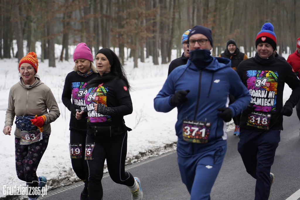 34. Finał WOŚP w Grudziądzu - bieg WOŚP, Rudnik