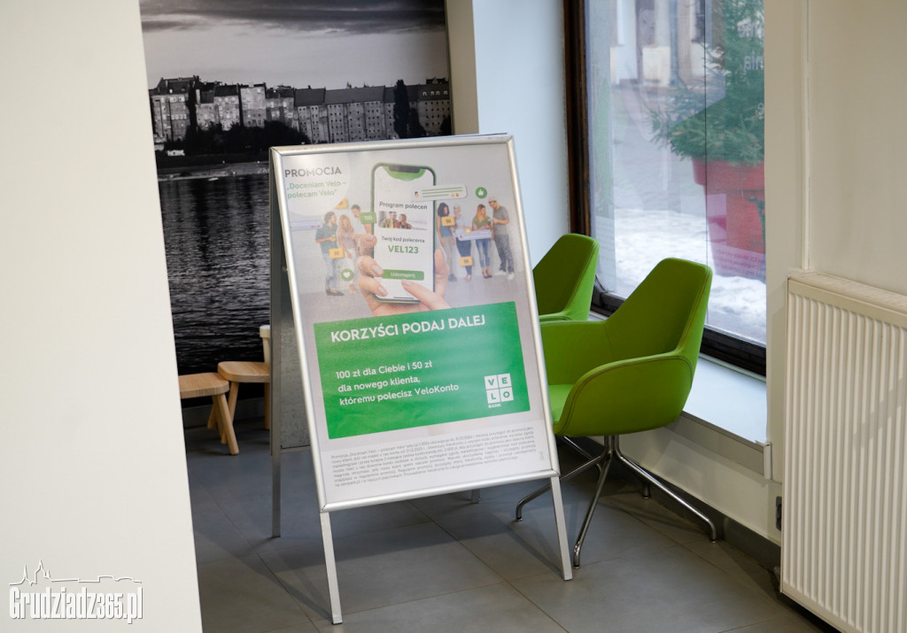 Świętuj walentynki z VeloBankiem w Grudziądzu