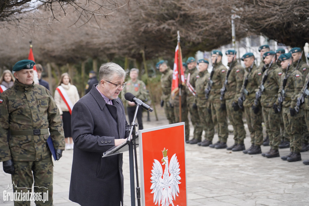 Narodowy Dzień Pamięci Żołnierzy Wyklętych - obchody przy pomniku Pileckiego