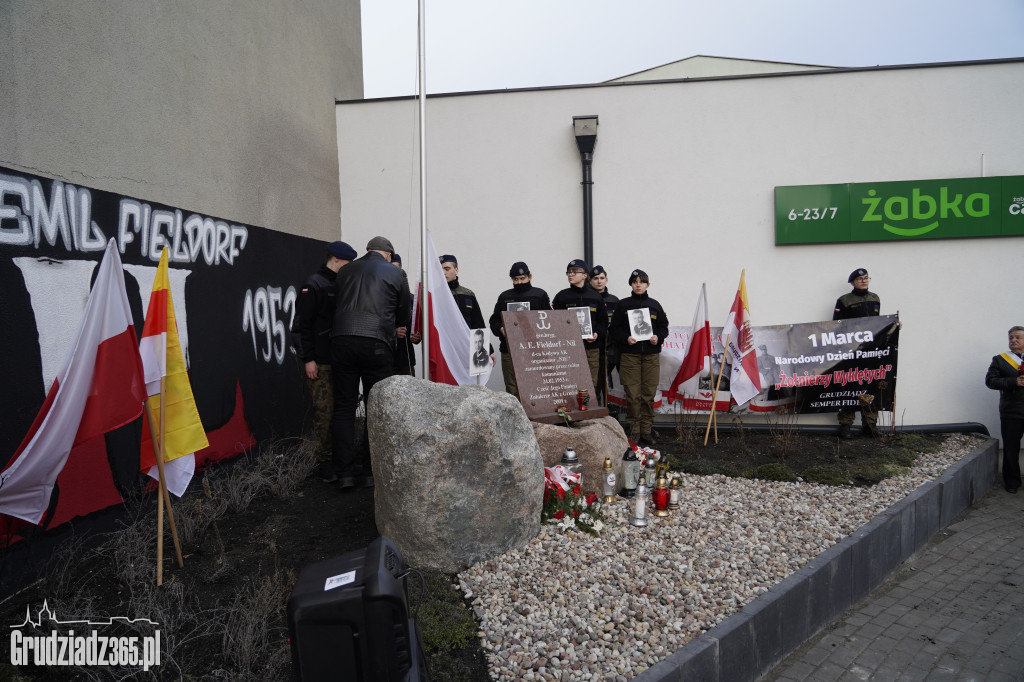 Narodowy Dzień Pamięci Żołnierzy Wyklętych - obchody przy rondzie Nila