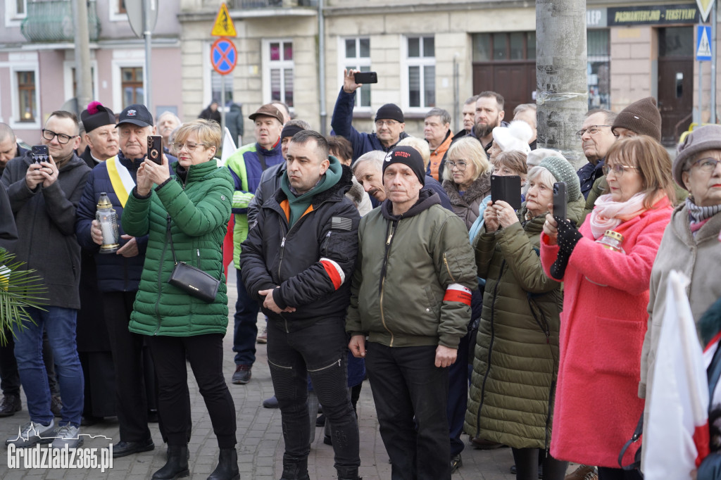 Narodowy Dzień Pamięci Żołnierzy Wyklętych - obchody przy rondzie Nila