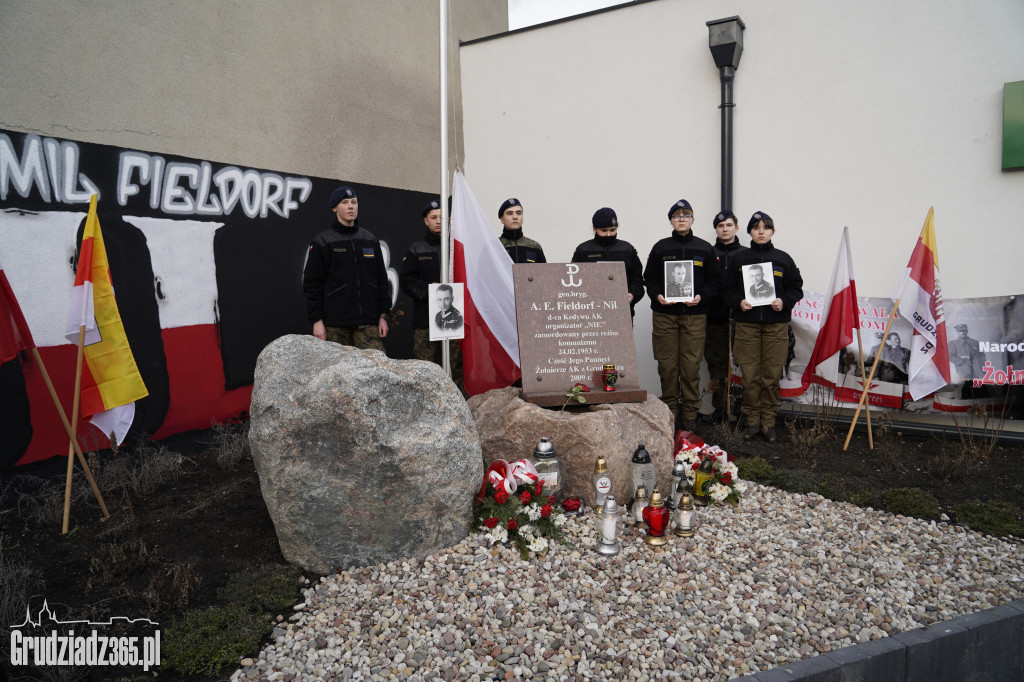 Narodowy Dzień Pamięci Żołnierzy Wyklętych - obchody przy rondzie Nila