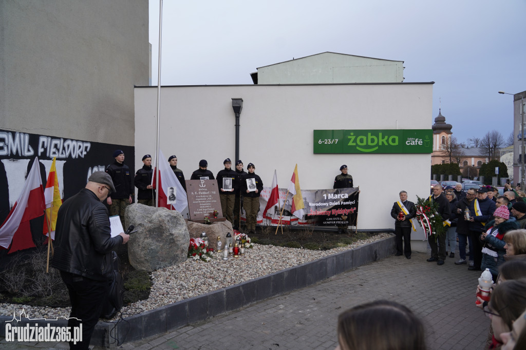 Narodowy Dzień Pamięci Żołnierzy Wyklętych - obchody przy rondzie Nila