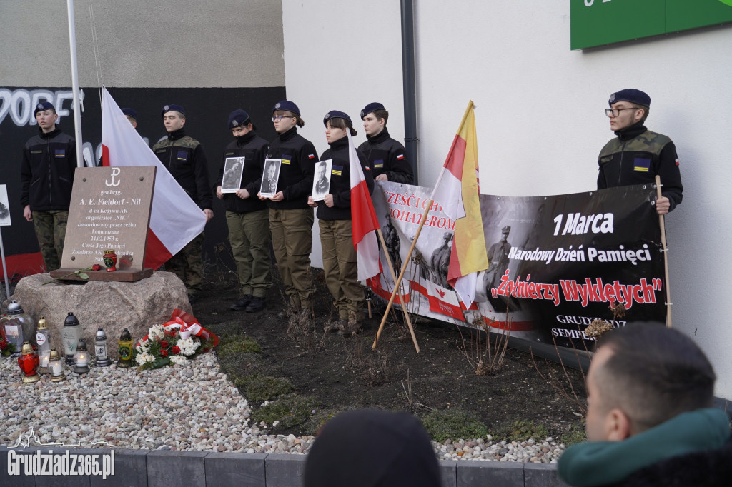 Narodowy Dzień Pamięci Żołnierzy Wyklętych - obchody przy rondzie Nila