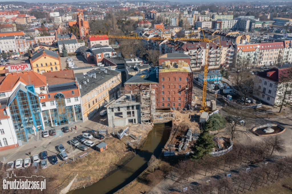 Kolejny etap budowy Młyna Energii – inwestycja nabiera kształtów