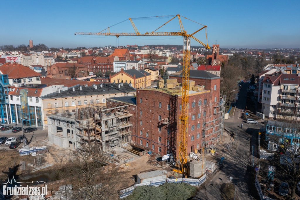 Kolejny etap budowy Młyna Energii – inwestycja nabiera kształtów