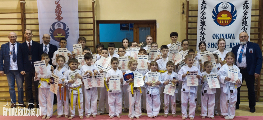 Młodzi wojownicy w akcji. Za nami zawody karate „MISTRZ GRUDZIĄDZA 2026”