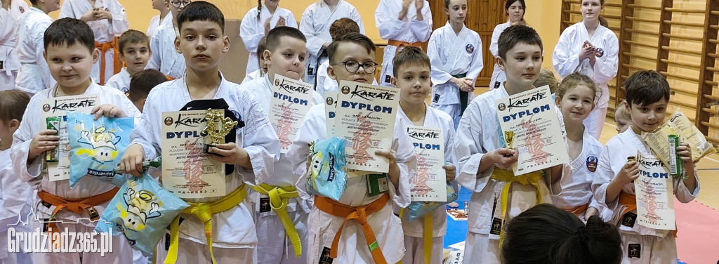 Młodzi wojownicy w akcji. Za nami zawody karate „MISTRZ GRUDZIĄDZA 2026”