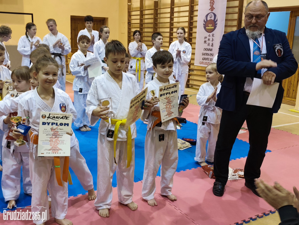 Młodzi wojownicy w akcji. Za nami zawody karate „MISTRZ GRUDZIĄDZA 2026”