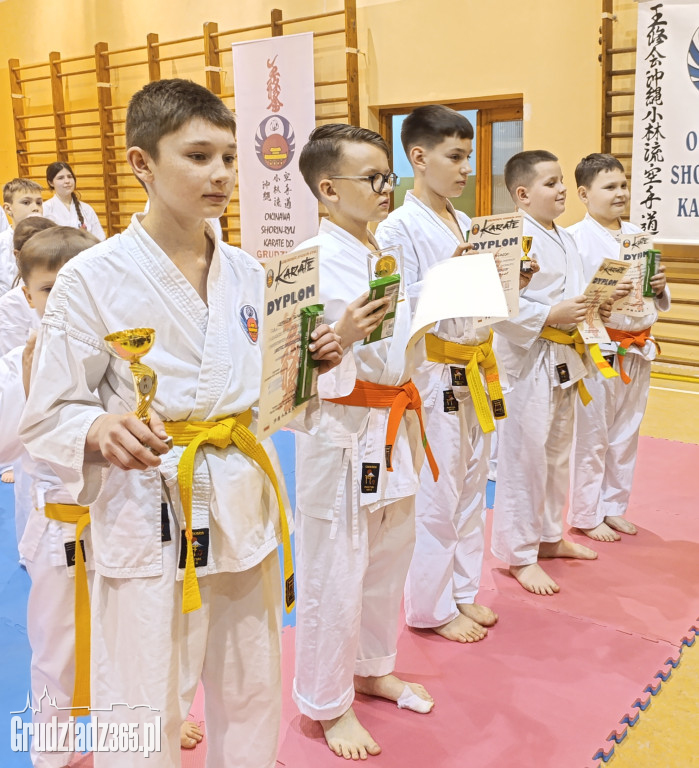 Młodzi wojownicy w akcji. Za nami zawody karate „MISTRZ GRUDZIĄDZA 2026”