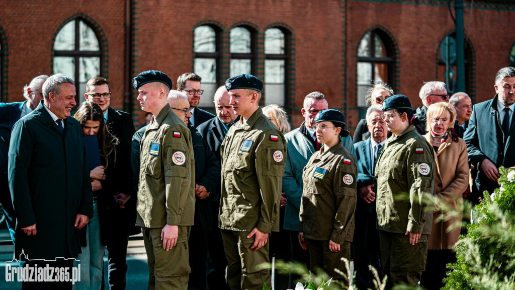 45. rocznica Bydgoskiego Marca 1981. Grudziądzka młodzież oddała hołd bohaterom „Solidarności”