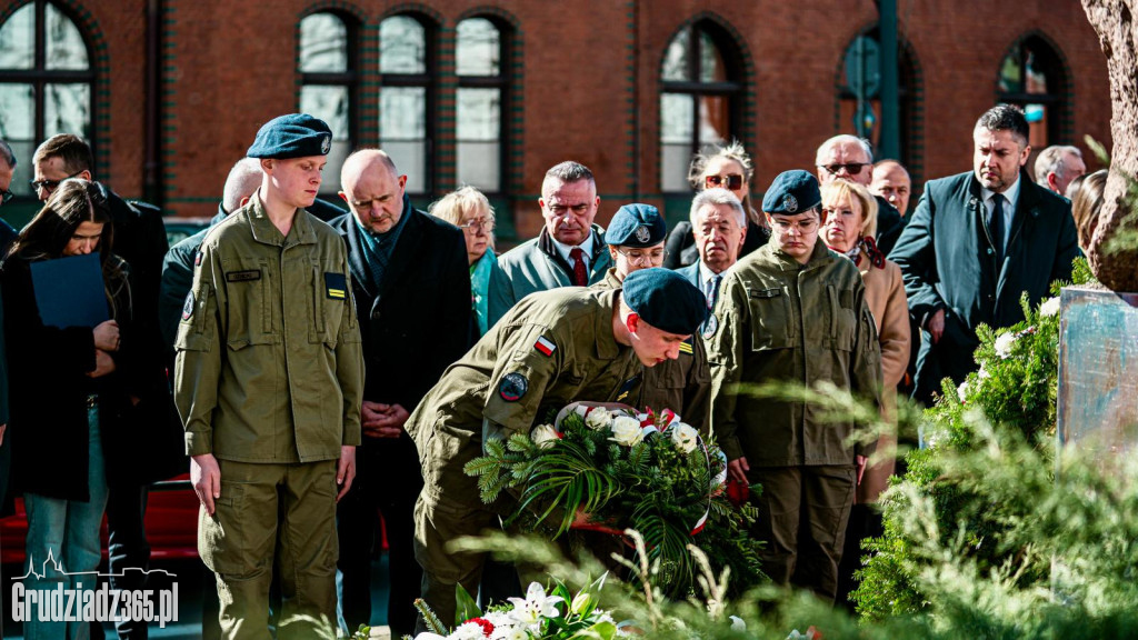45. rocznica Bydgoskiego Marca 1981. Grudziądzka młodzież oddała hołd bohaterom „Solidarności”