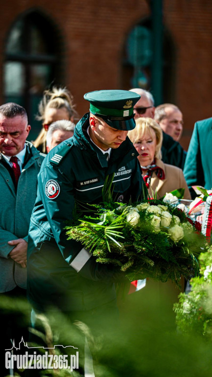 45. rocznica Bydgoskiego Marca 1981. Grudziądzka młodzież oddała hołd bohaterom „Solidarności”