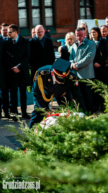 45. rocznica Bydgoskiego Marca 1981. Grudziądzka młodzież oddała hołd bohaterom „Solidarności”