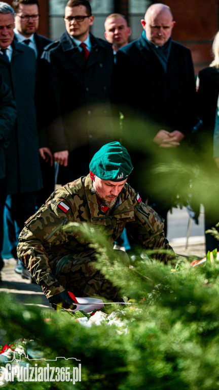 45. rocznica Bydgoskiego Marca 1981. Grudziądzka młodzież oddała hołd bohaterom „Solidarności”