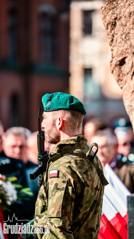 45. rocznica Bydgoskiego Marca 1981. Grudziądzka młodzież oddała hołd bohaterom „Solidarności”