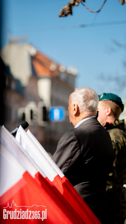 45. rocznica Bydgoskiego Marca 1981. Grudziądzka młodzież oddała hołd bohaterom „Solidarności”