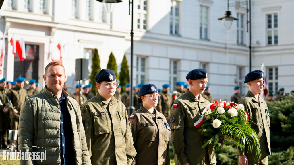 45. rocznica Bydgoskiego Marca 1981. Grudziądzka młodzież oddała hołd bohaterom „Solidarności”