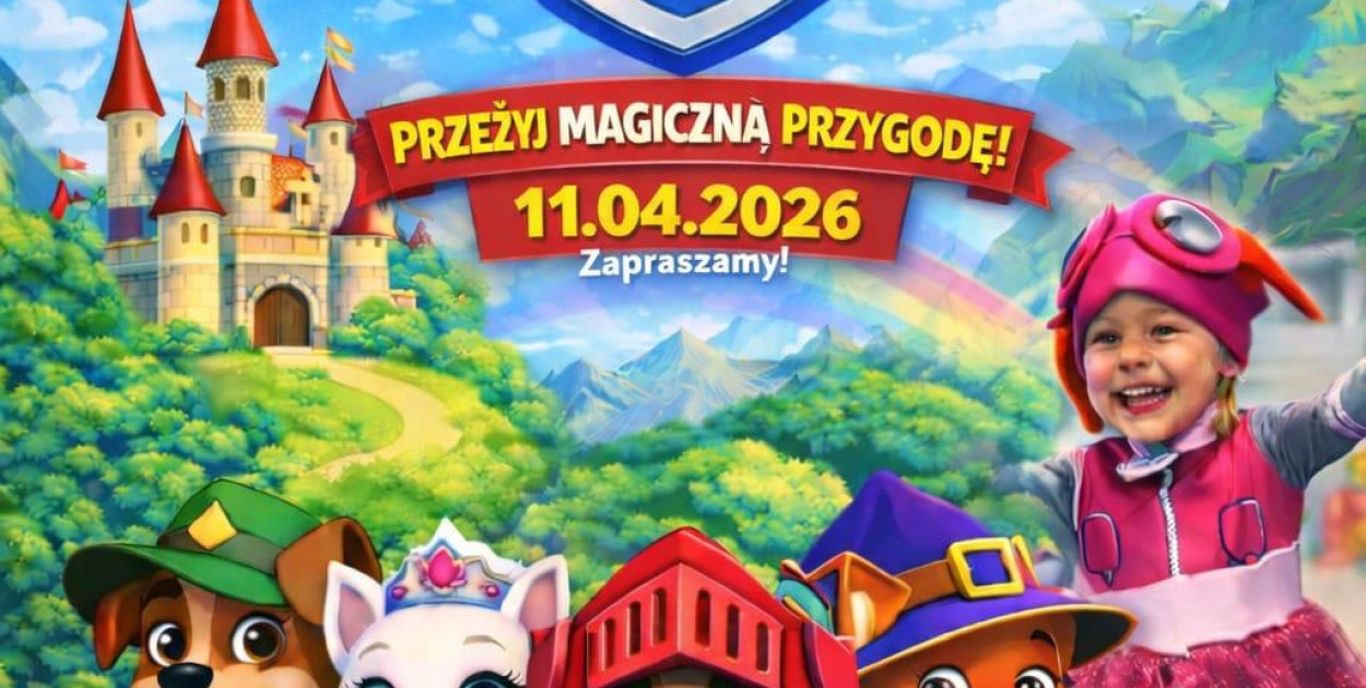 Bajkowy Zakątek w Grudziądzu: Wielka misja z Psim Patrolem już 11 kwietnia!