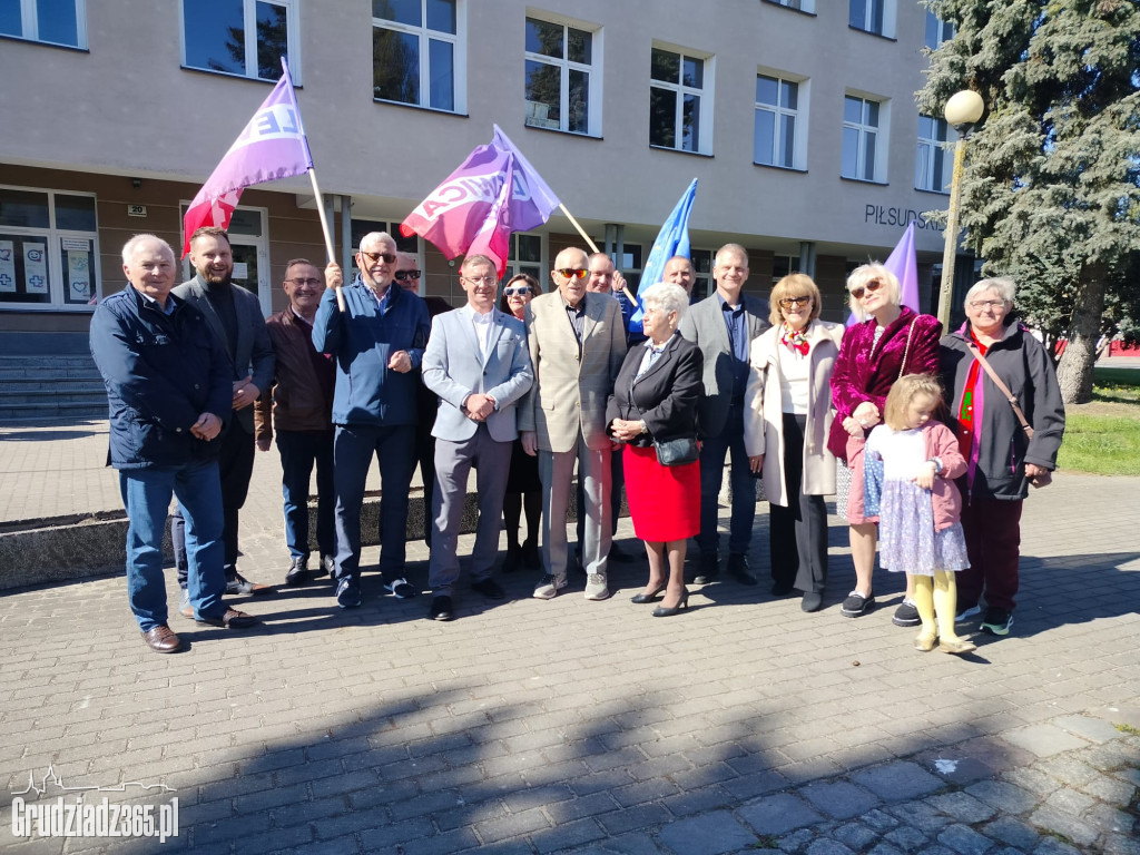 Grudziądz pamięta o ludziach pracy. Symboliczne obchody 1 Maja i rocznica wstąpienia do UE